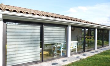 Pose d'une baie vitrée coulissante à Mondonville