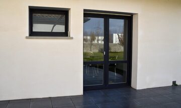 PVC SYSTEM Fenêtres fixes en aluminium